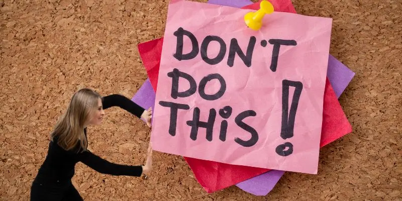 Donts of menstrual cups 1 Don'ts of menstrual disc